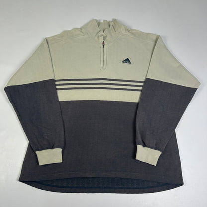 M - Vintage 1990's Adidas Quarterzip