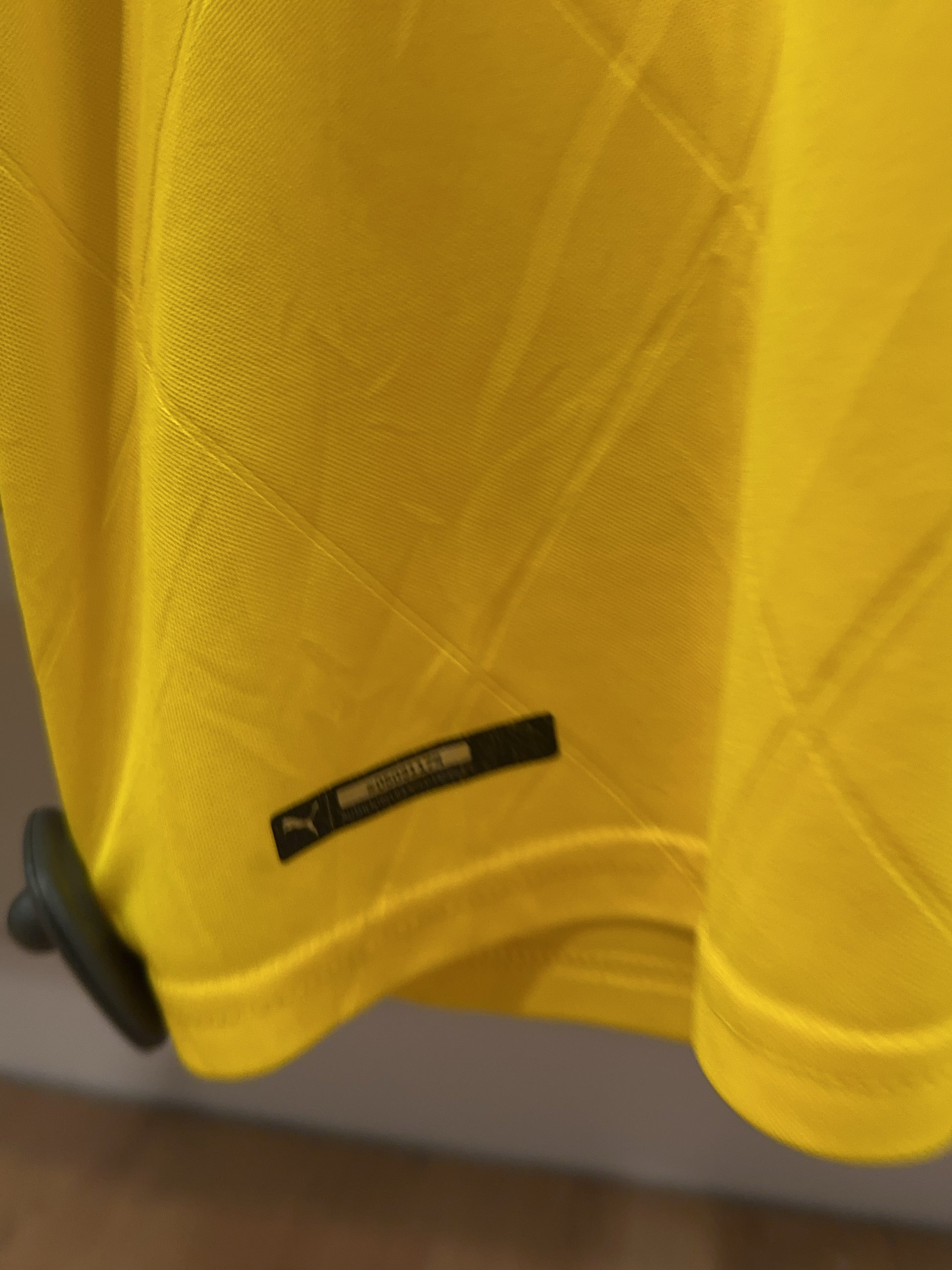 2015-16 Borussia Dortmund Hummels Puma Home Football Shirt #15 - XL