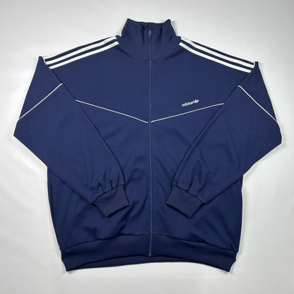 XL - Vintage 1980's Adidas Trefoil-logo Full-zip