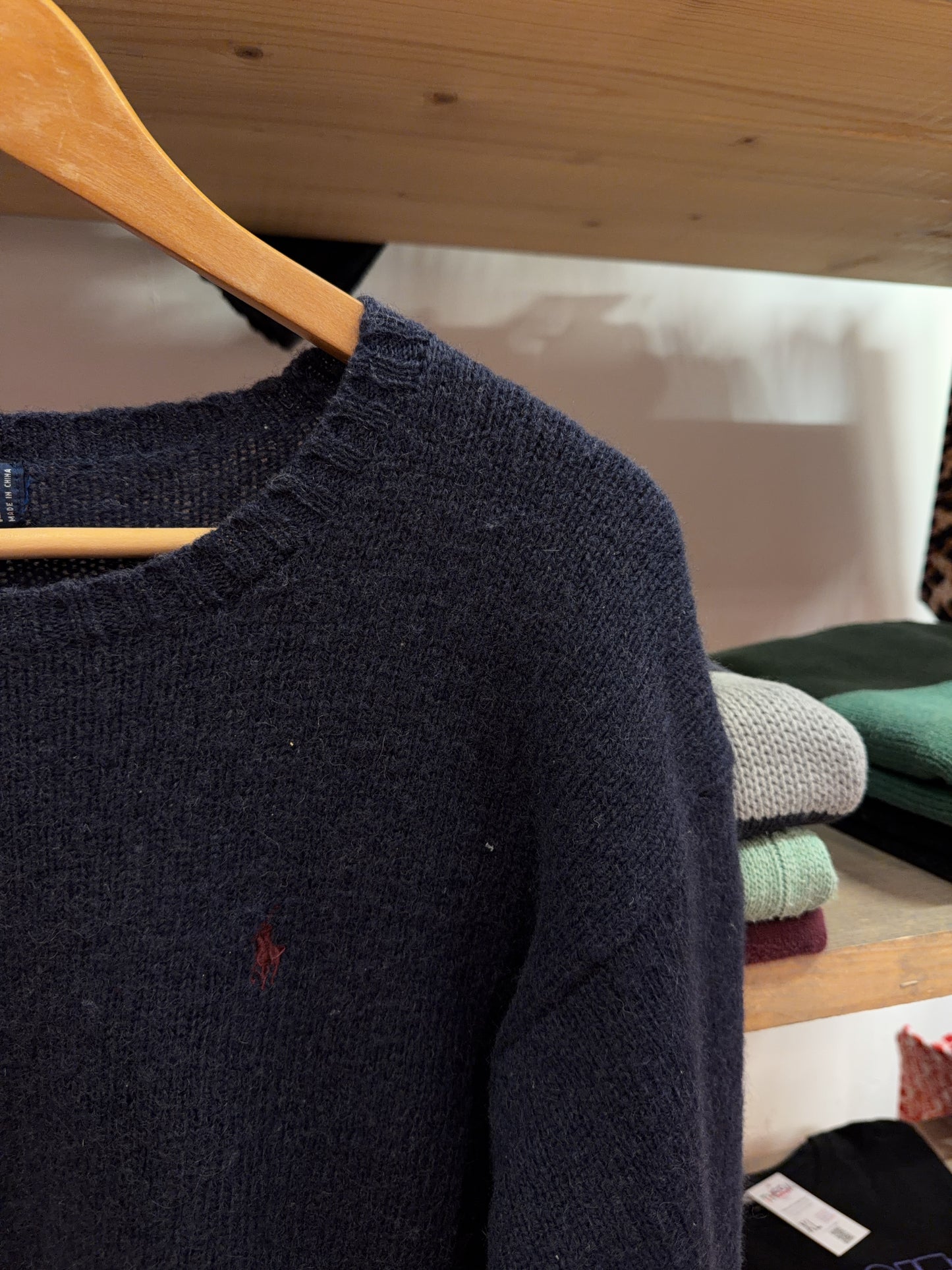 Ralph Lauren Sweatshirt 100% wool - M