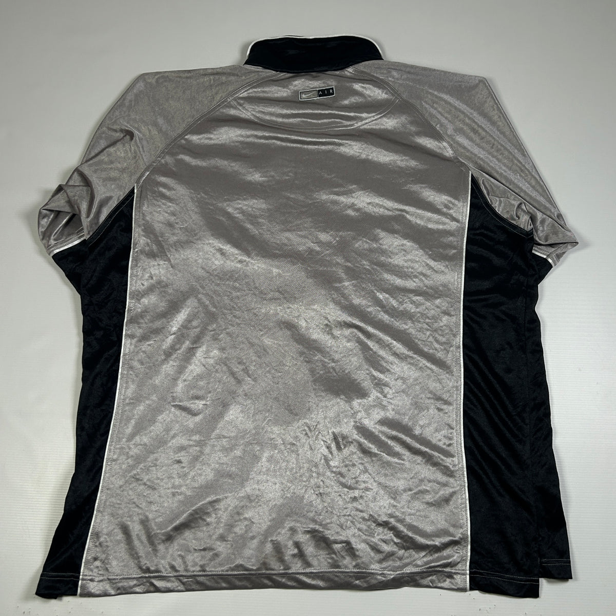 XL - Vintage 1990's Velvet Warm Up Track Nike Shirt