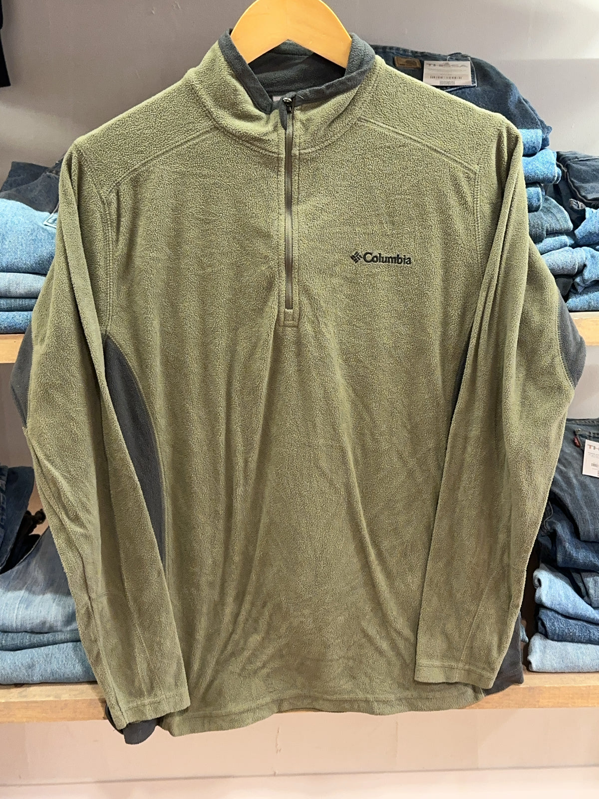 S - Columbia Fleece Klamath Range II Quarterzip