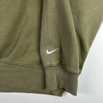 XL - Vintage 2000's Nike Athletic Dept. Olive Sweatshirt