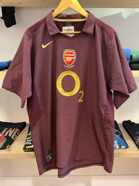 XL - 2005-2006 Arsenal Nike Away Football Shirt