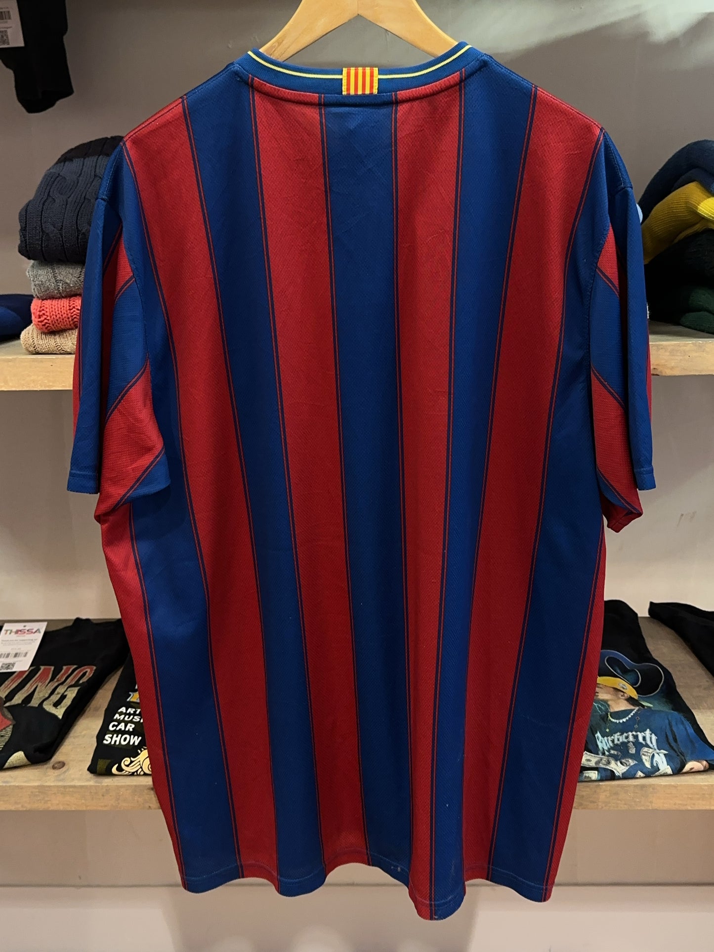 2009-2010 FC Barcelona Nike Home Football Shirt - XL