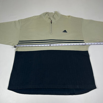 XL - Vintage 1990's Adidas Quarterzip