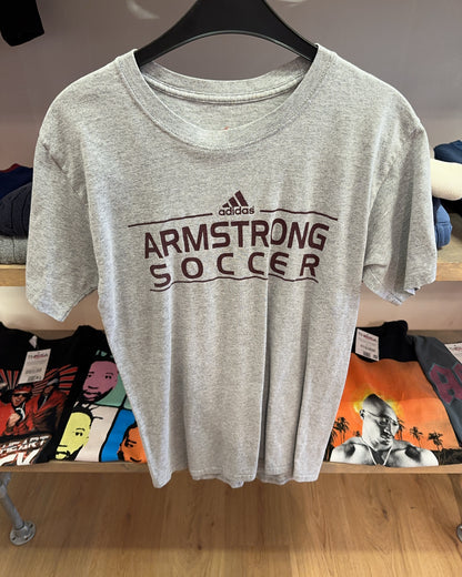 S - Adidas Armstrong Soccer Graphic T-Shirt