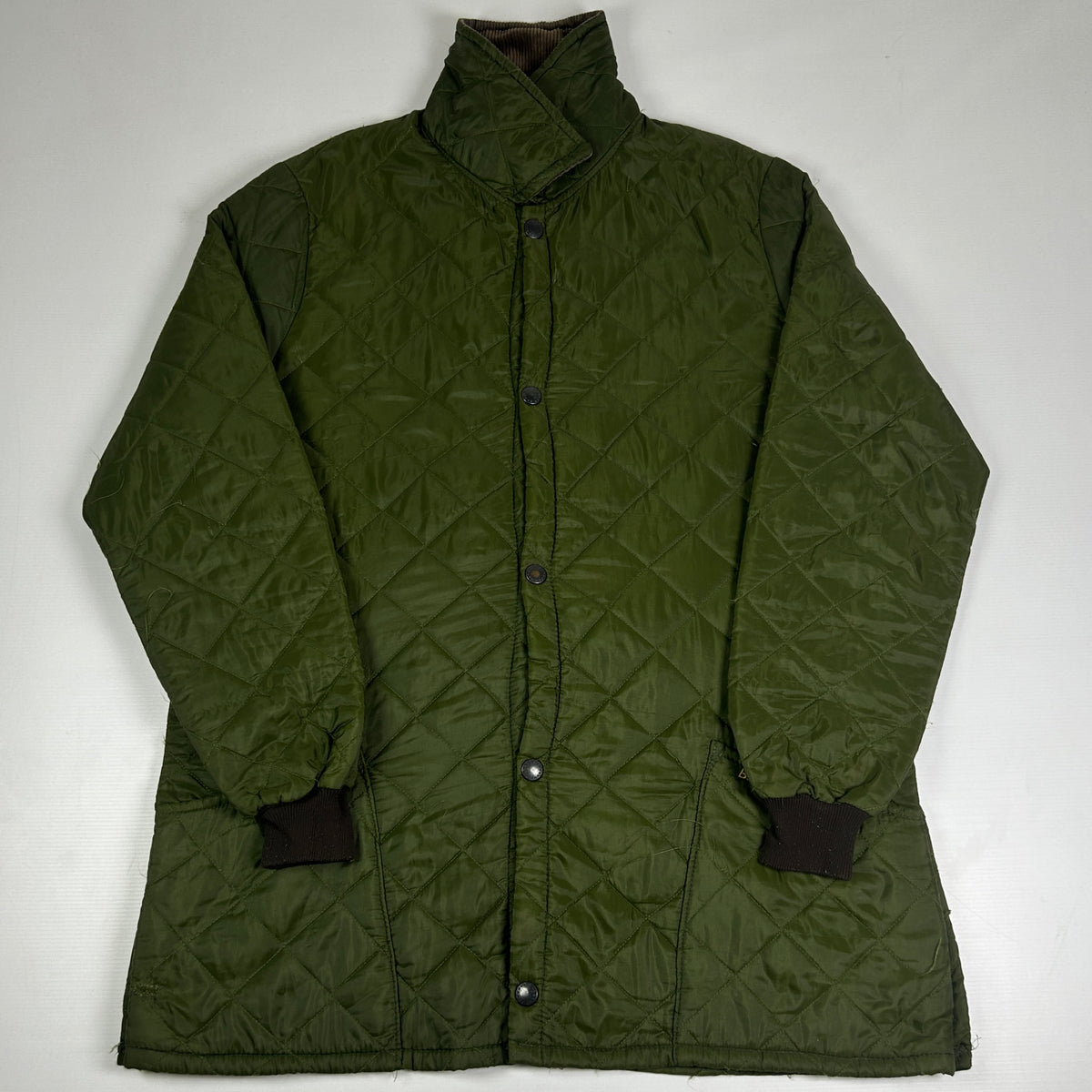 L - Vintage 1980's Barbour Quilted Jacket
