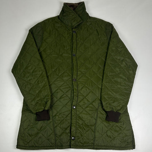 L - Vintage 1980's Barbour Quilted Jacket