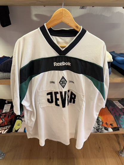 XL - 2000-2002 Borussia Mönchengladbach Reebok Home Football Shirt Centenary 9