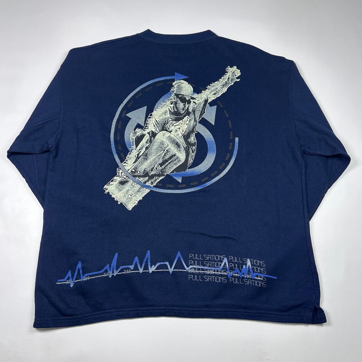 L - Vintage 2000's 01-FS Graphic Crewneck Sweatshirt
