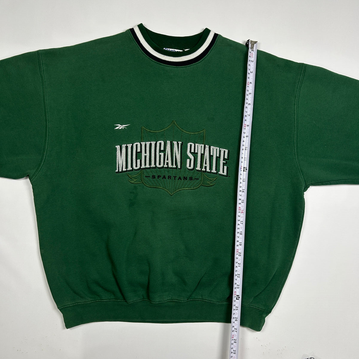 L - Vintage 1990's Reebok Michigan State Spartans Crewneck Sweatshirt