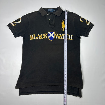 M - Ralph Lauren 1990's Black Watch Big Pony Chief Keef Polo Shirt