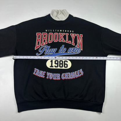 L - 1986 Williamsburg Brooklyn Play to Win Sweatshirt
