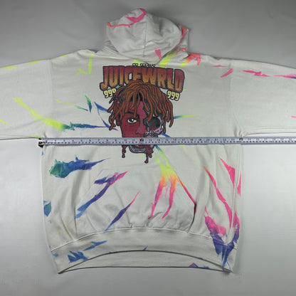 L - 2010's Juice Wrld Tie-Dye Graphic Hoodie