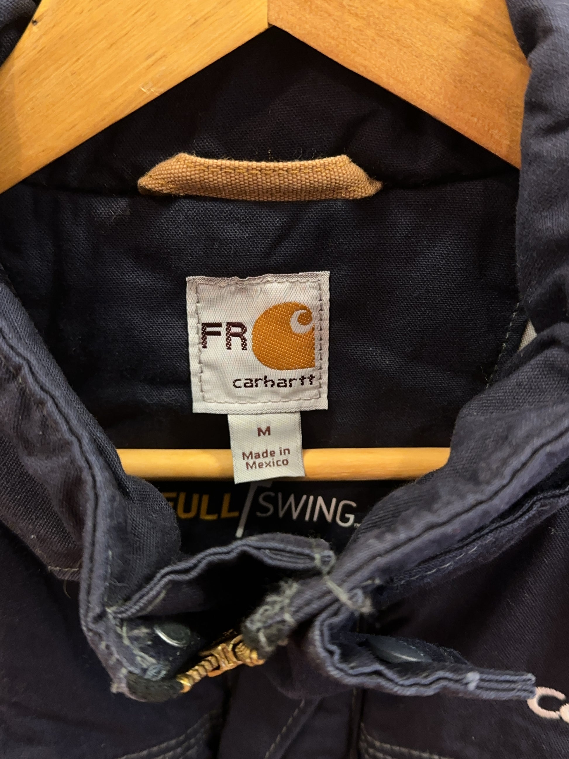 M - Vintage 2000's CarharttFR Full Swing Jacket Conoco Phillips Alaska inc
