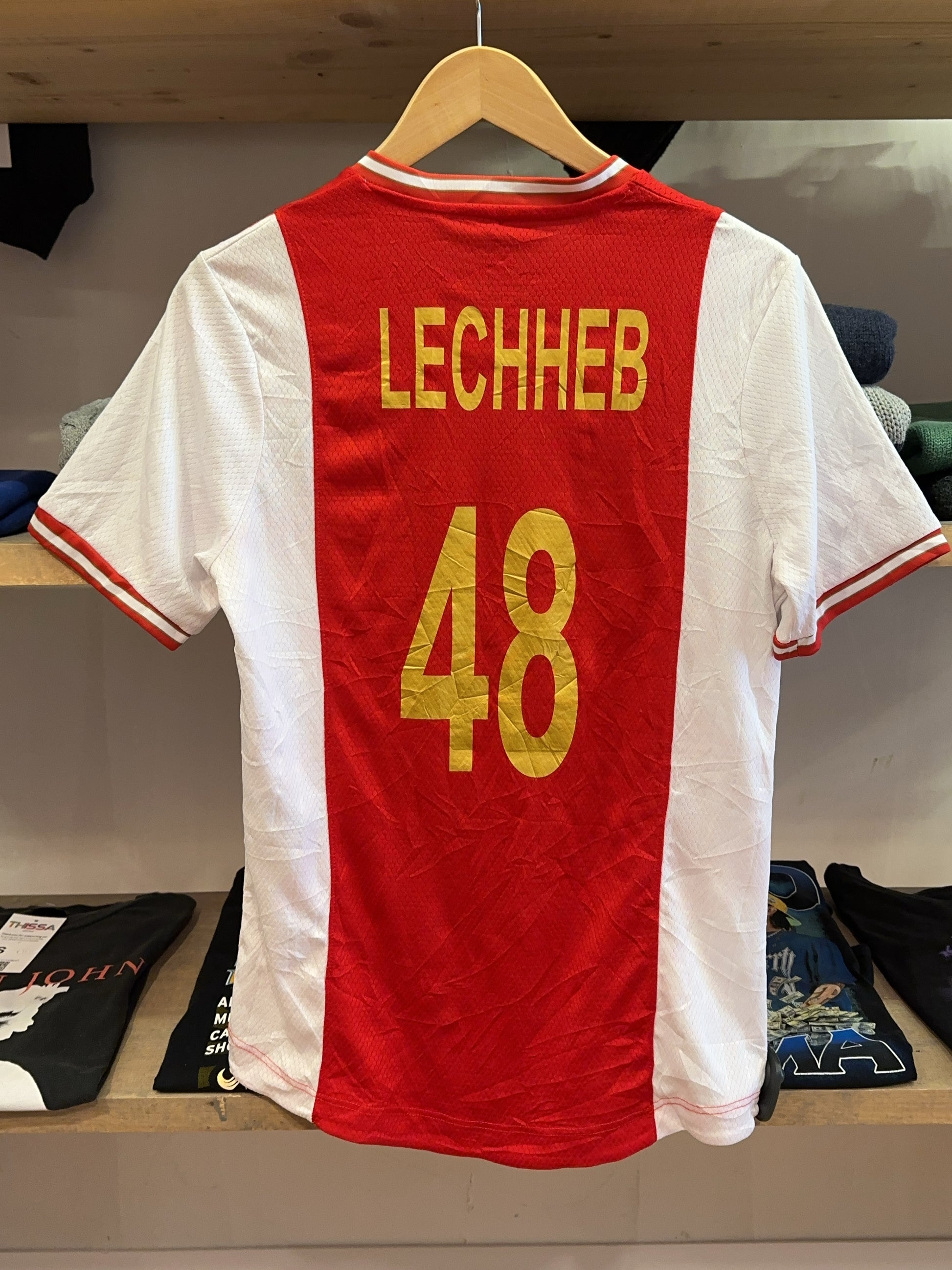 2022-2023 Ajax Amsterdam Adidas Home Football Shirt 48 - M