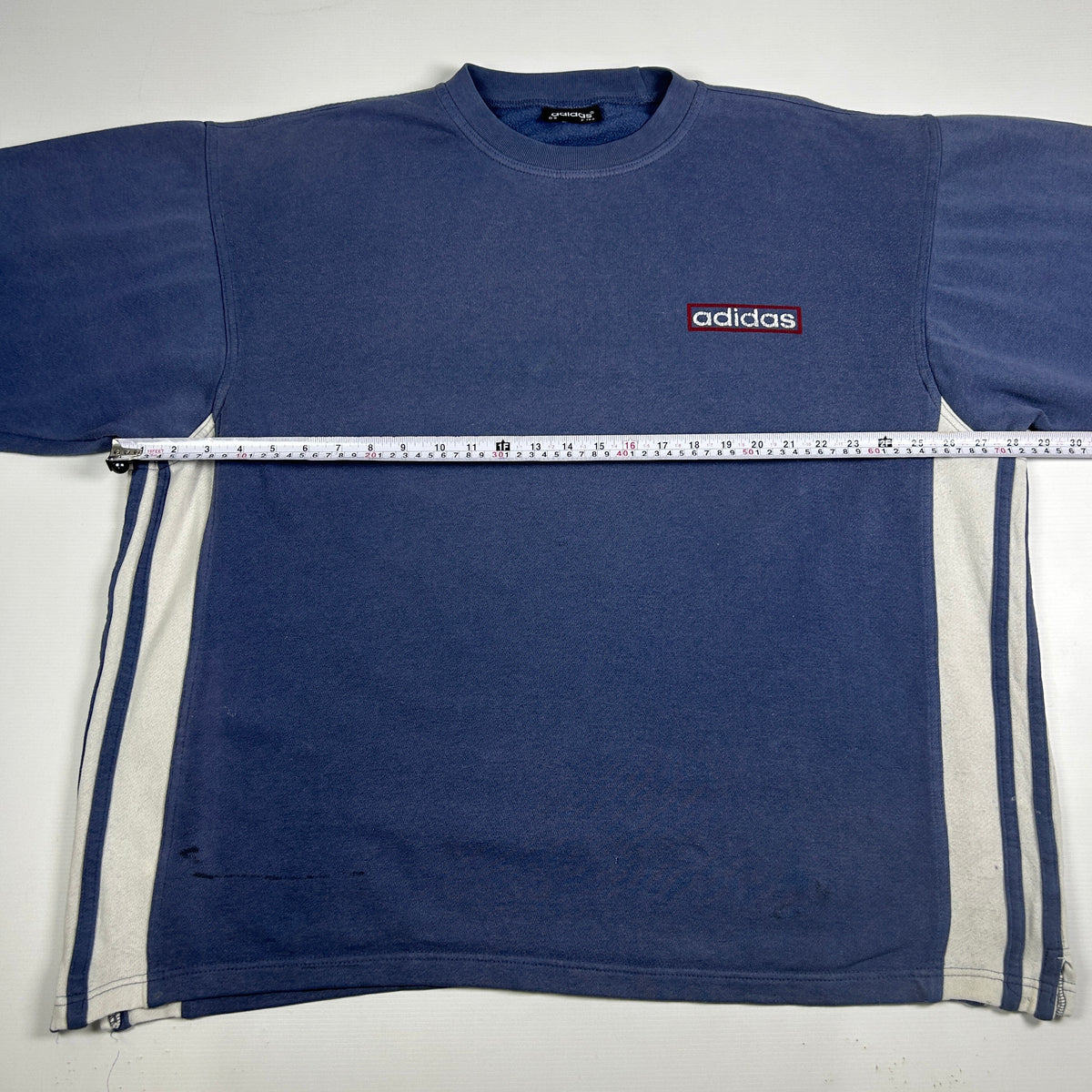 XXL - Vintage 1990's Adidas Brand with the three stripes Sweatshirt