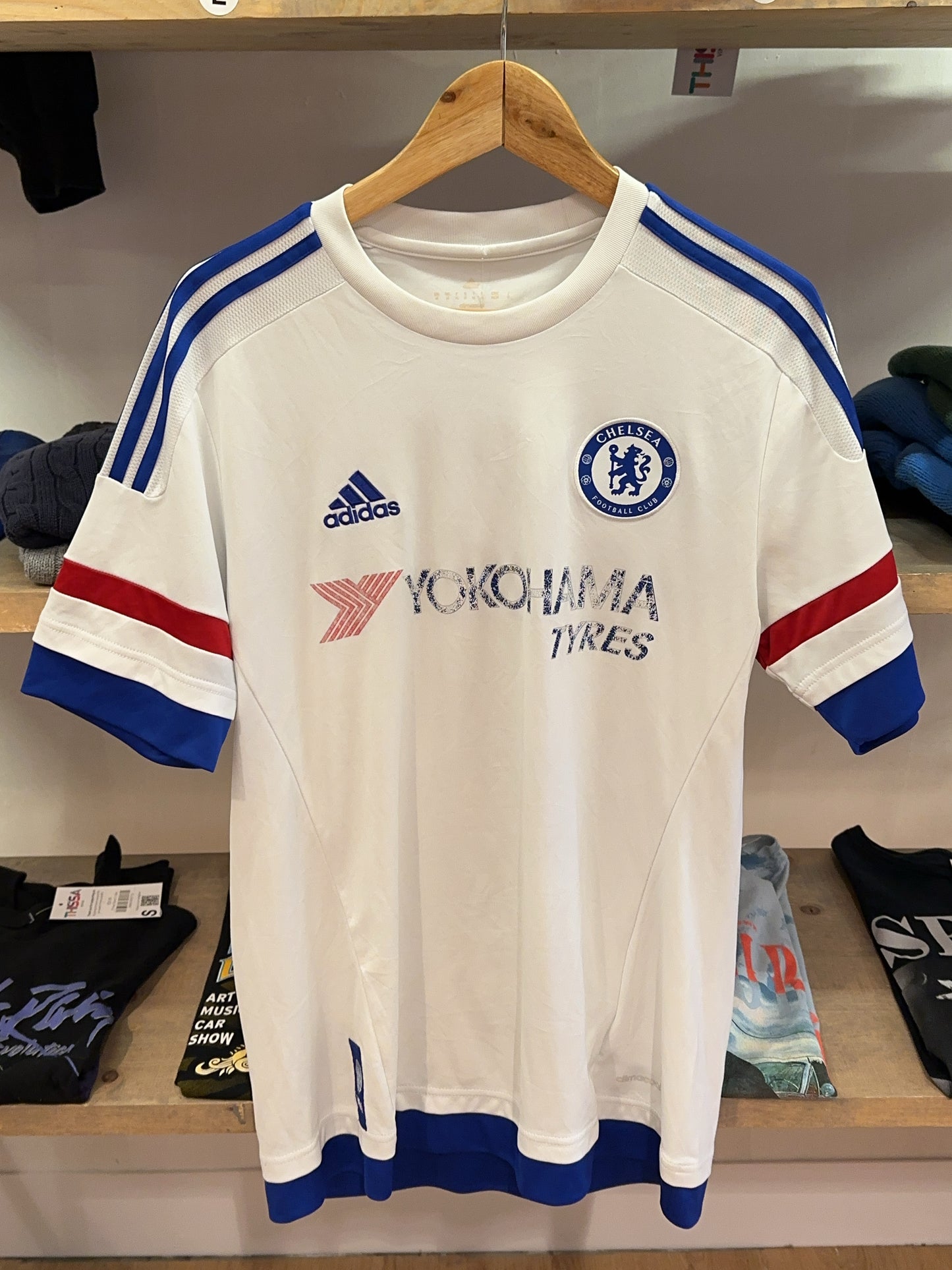 M - 2015-2016 Chelsea FC Adidas Away Football Shirt