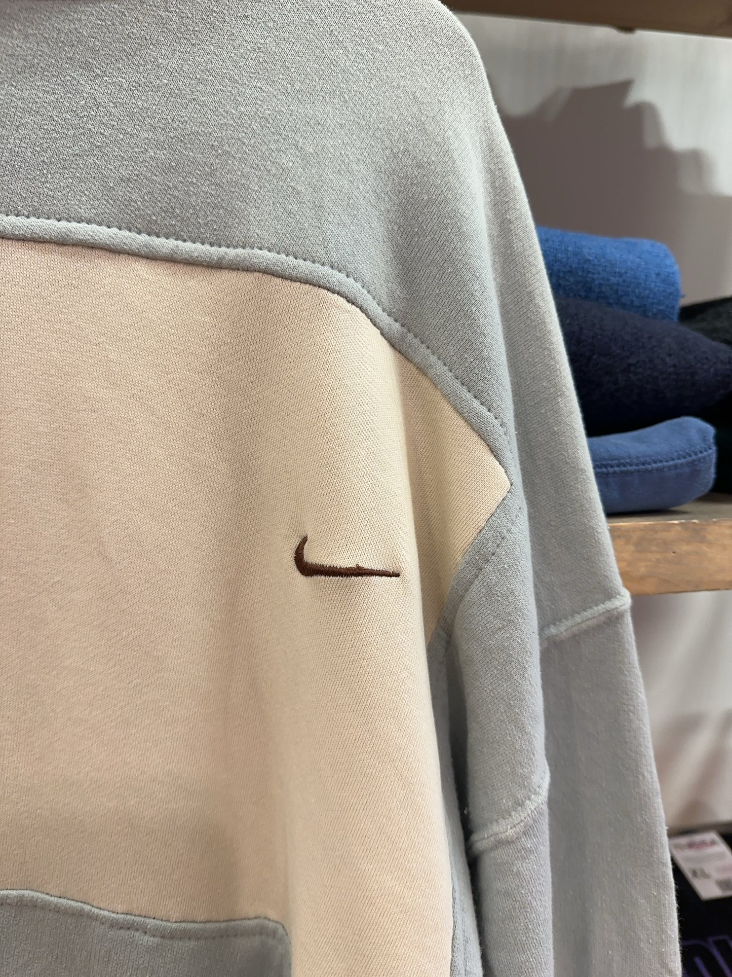 Vintage 2000's Nike Reworked Hoodie - L