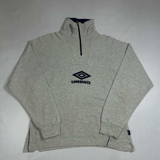 M - Vintage 1990's Umbro Quarterzip