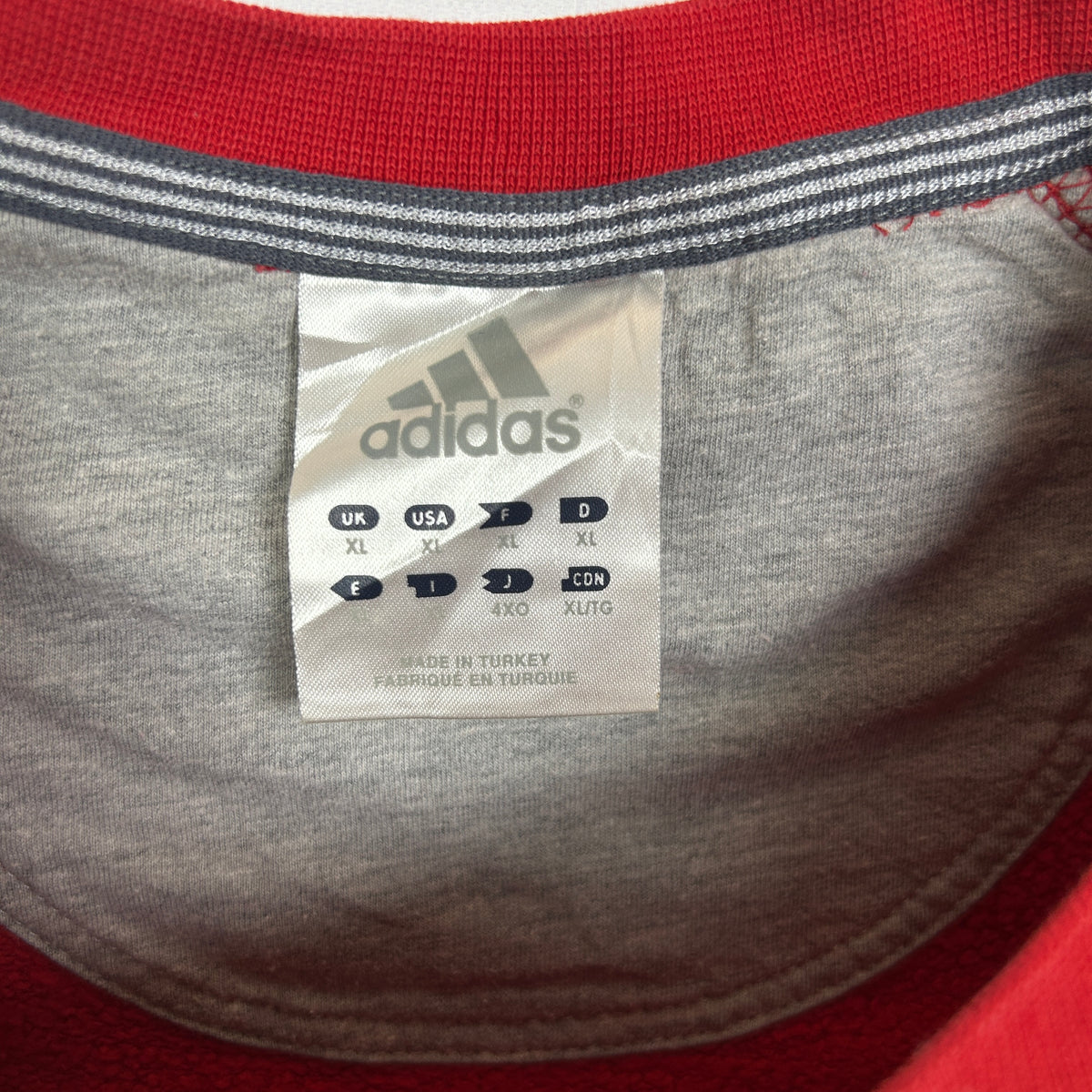 XL - Vintage 2000's Adidas France 2007 Rugby Sweatshirt