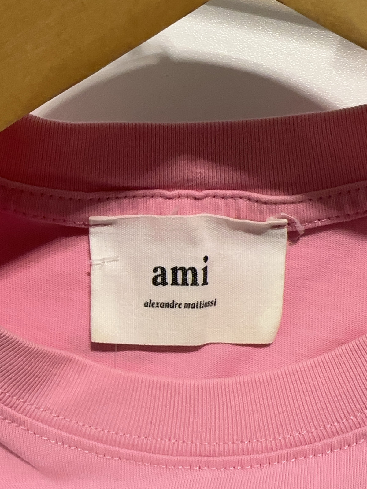 L - Ami Paris Coeur Tone-On-Tone T-shirt
