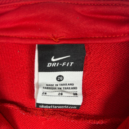 XS - 2015-2016 Nike Paris Saint-Germain PSG Red Football Quarter-Zip Training Top