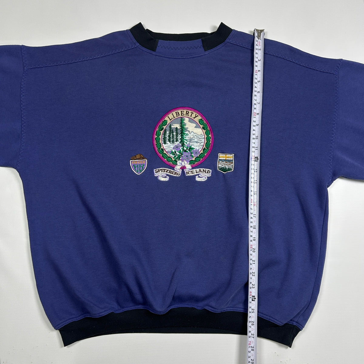 XL - Vintage 1990's Spitzberg Iceland Liberty Graphic Sweatshirt