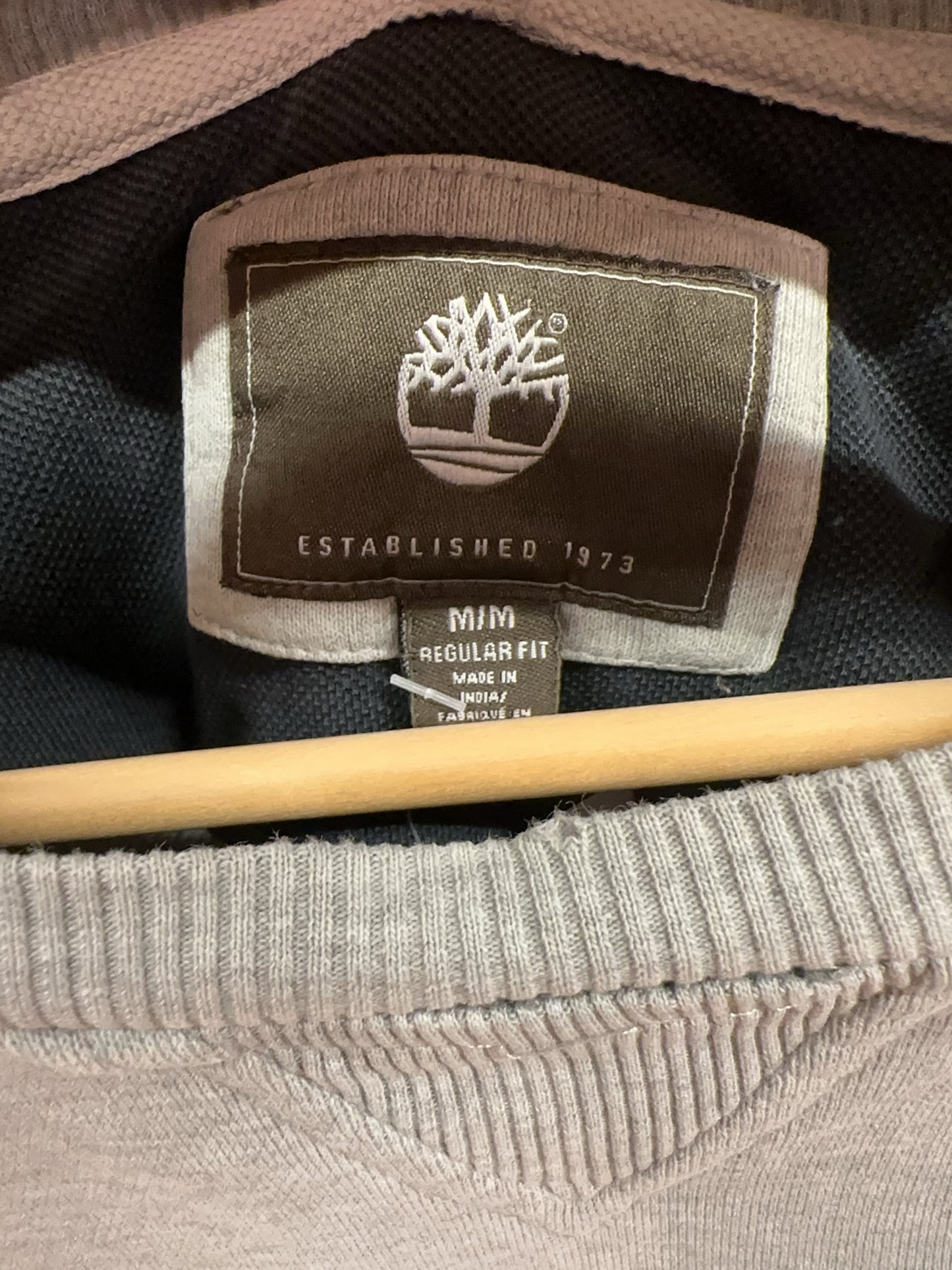 Timberland Grey Logo Crewneck Sweatshirt - M