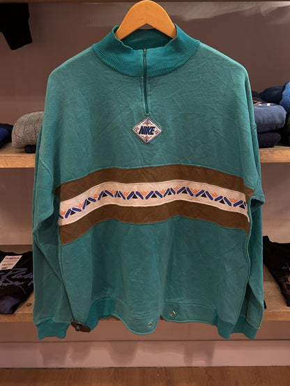 L - Vintage 1990's Nike Quarterzip