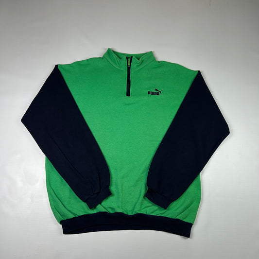 M - Vintage 1990's Puma Quarterzip