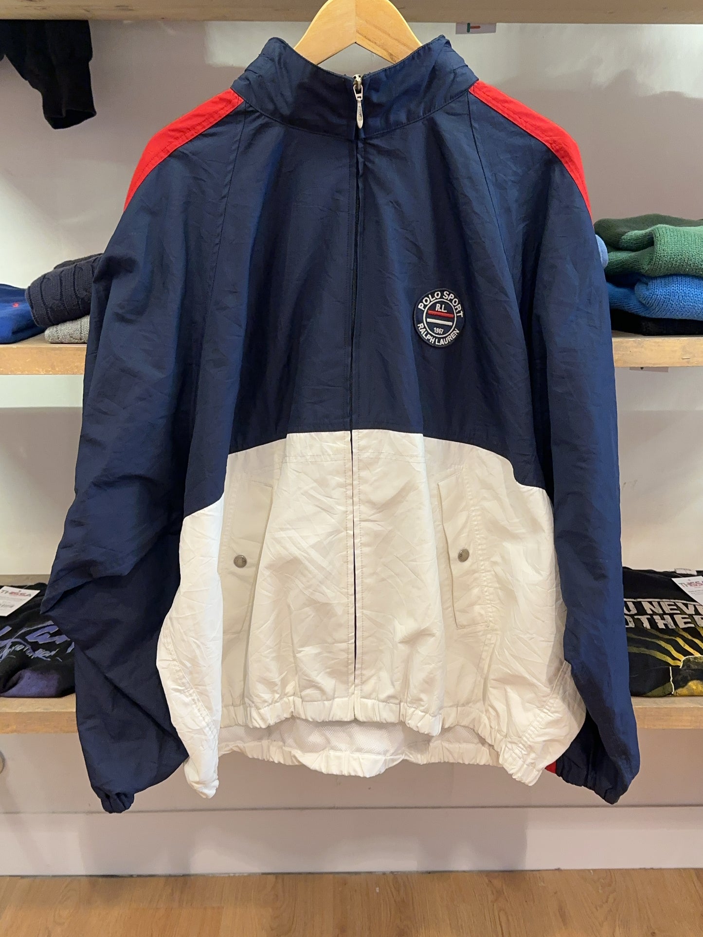 XL - Vintage 1990's Polo Sport Ralph Lauren JacketSailing Yacht