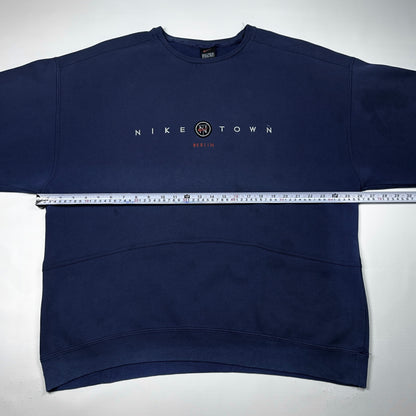 XL - 1990's Nike Town Berlin Navy Sweatshirt
