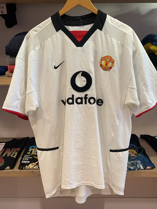 2002-2003 Manchester United Nike Away Football Shirt - L