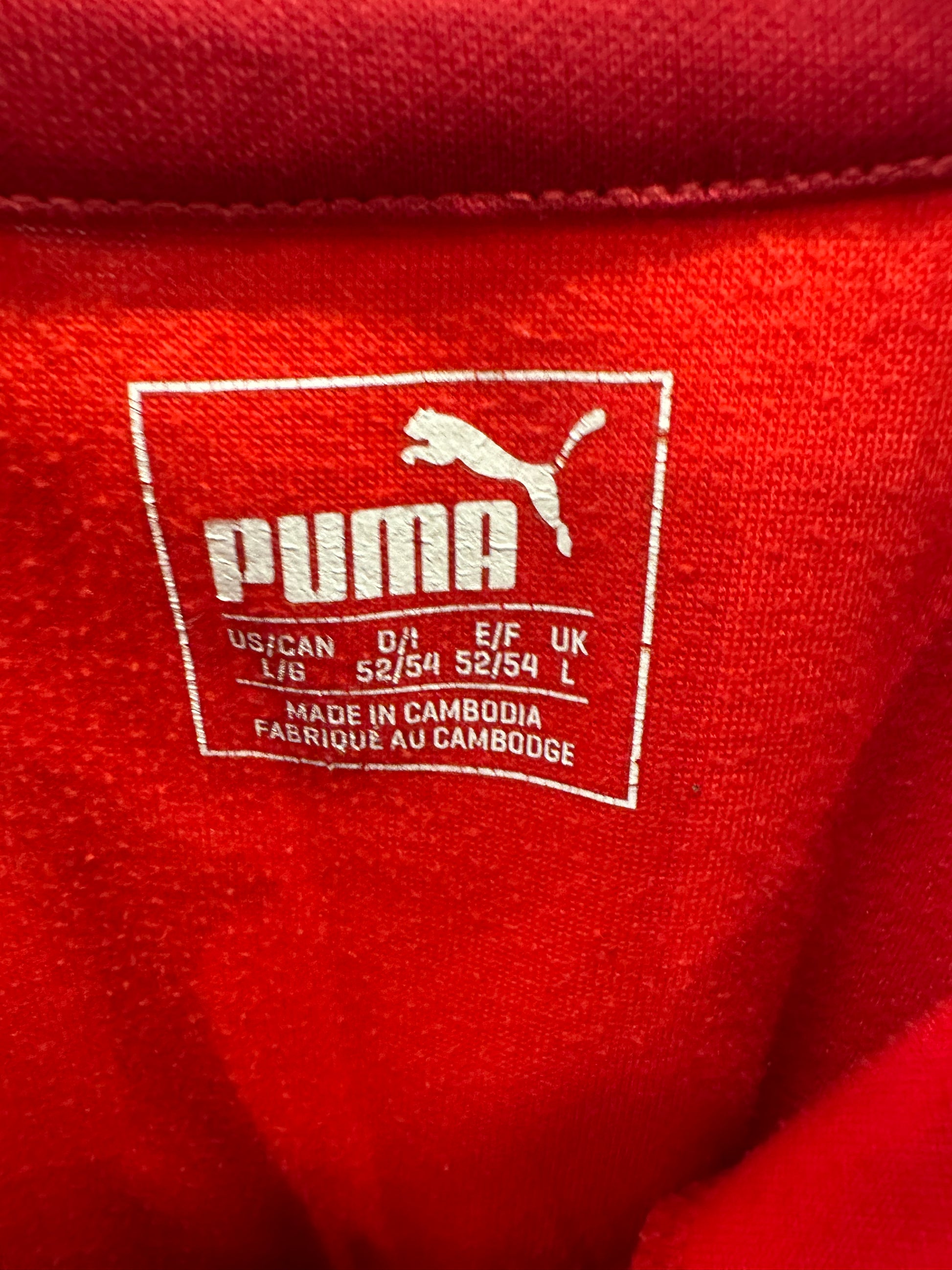 L - Vintage 2000's Athletic Club Bilbao Puma Quarterzip