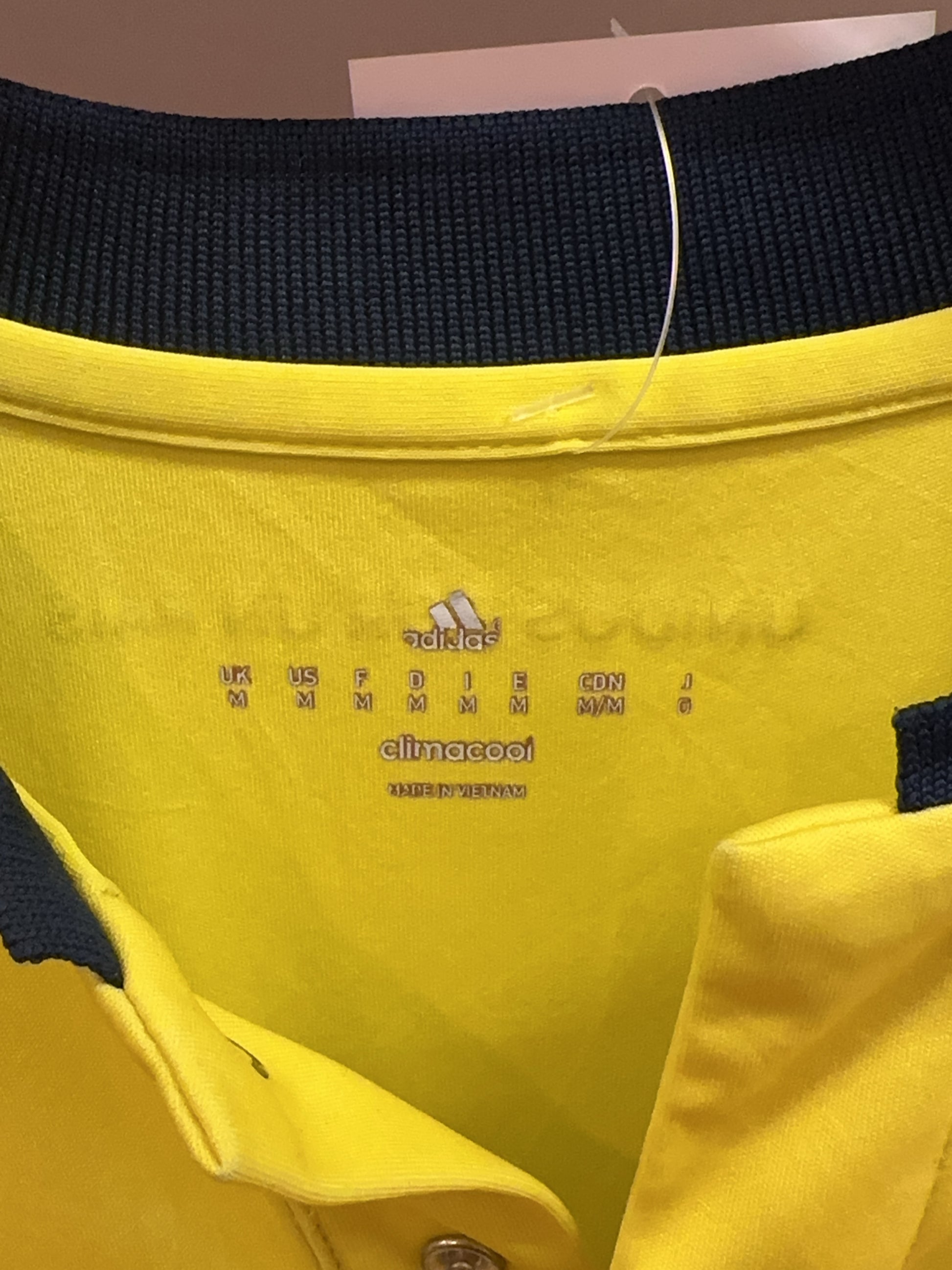 2015/16 Colombia Adidas Home Football Shirt - M