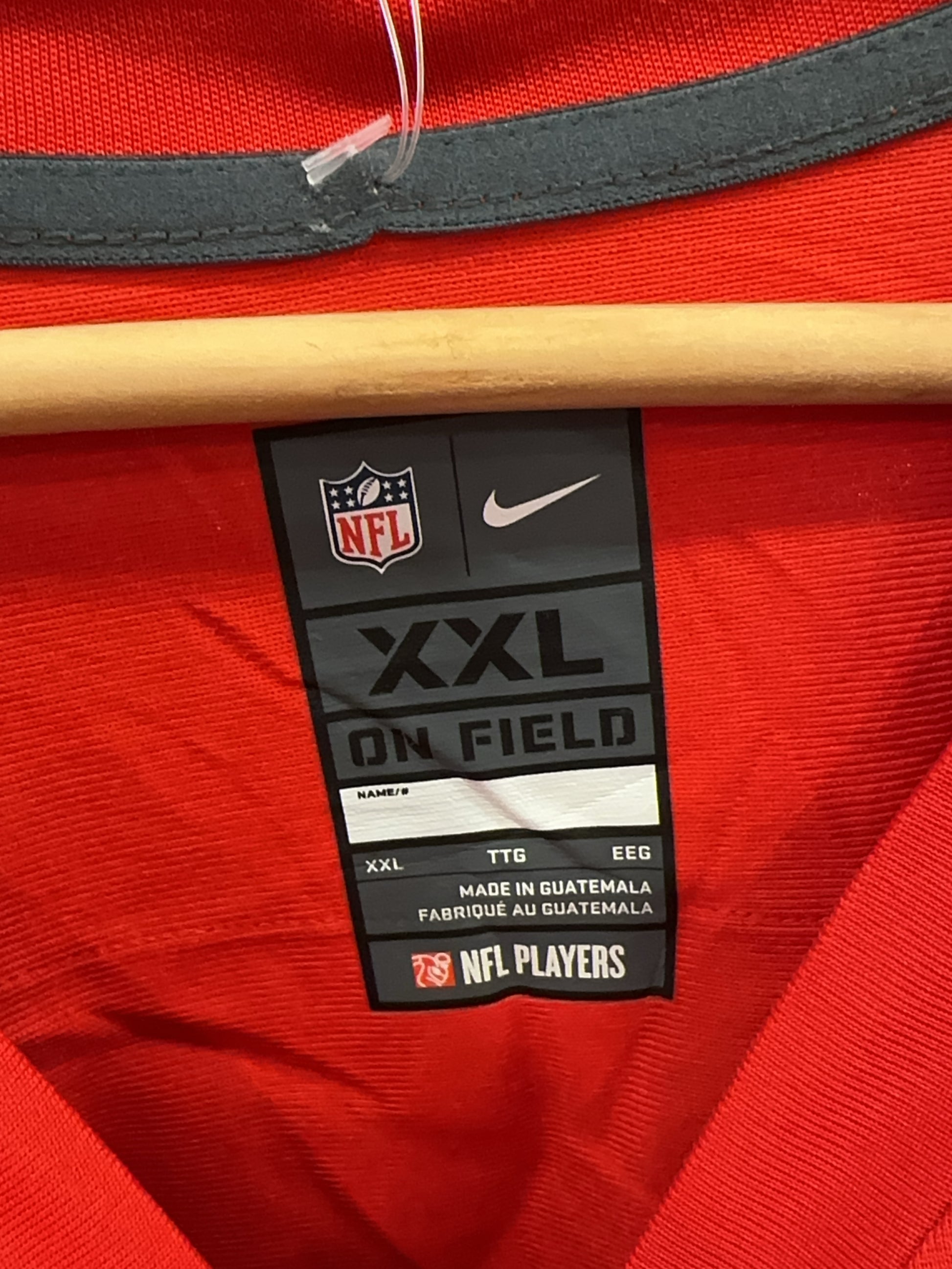 XXL - 2020-2021 Kansas City Chiefs Nike Home Tyreek Hill 10