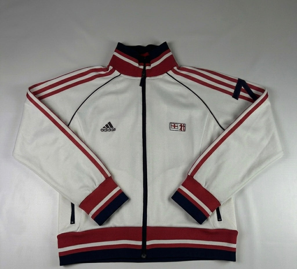 XS - EURO 2004 Adidas England No.7 David Beckham Track Jacket