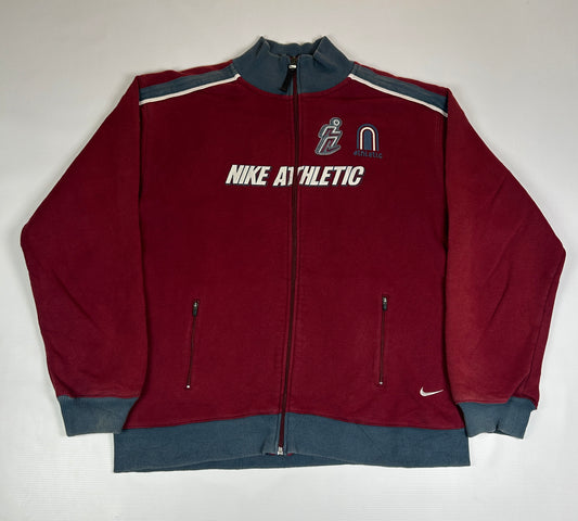 M - 2000's Nike Athletic Vintage Zip-Up Track Jacket