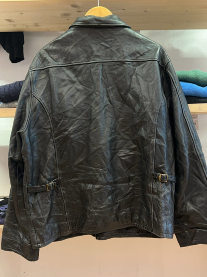 L - Vintage 1990's Ralph Lauren Leather Jacket