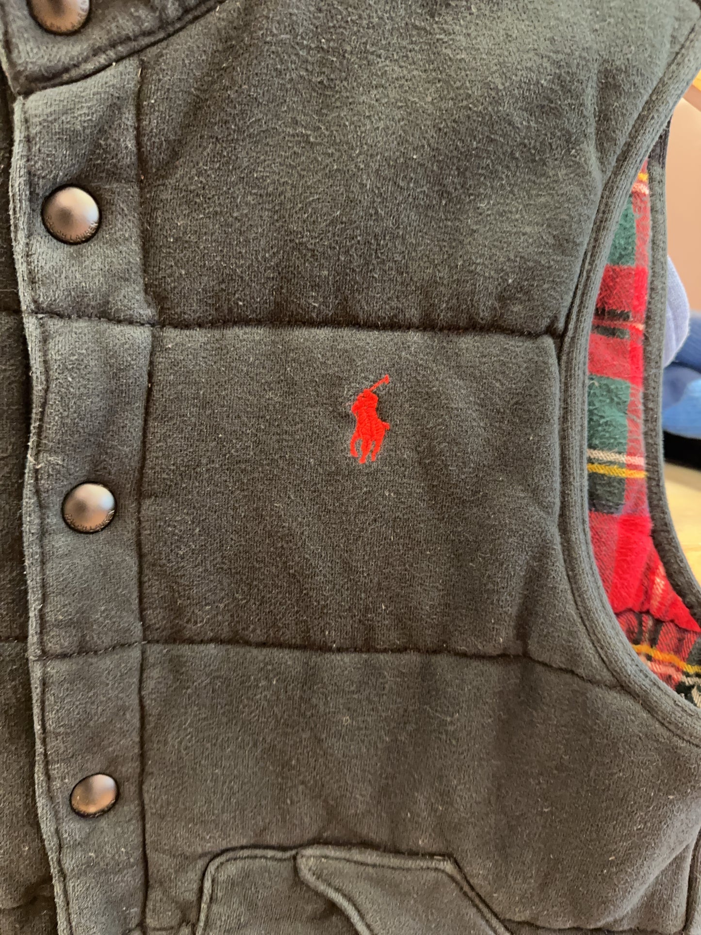 S - Vintage 1990's Ralph Lauren Puffed Vest