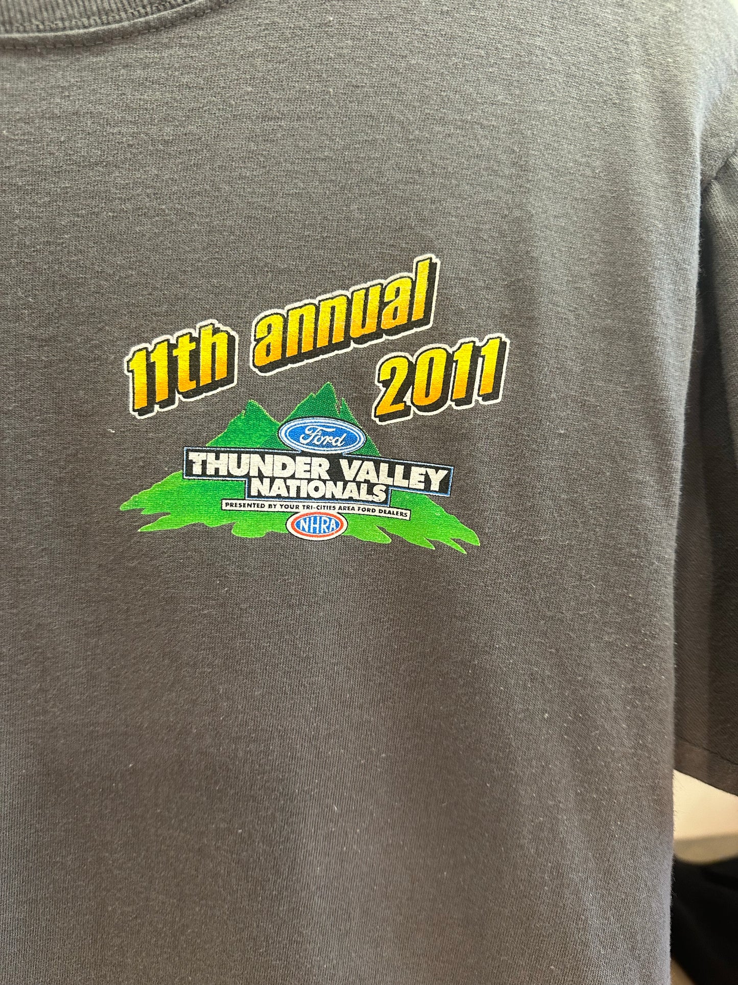 M - Thunder Valley Nationals 2011 NHRA Graphic T-Shirt