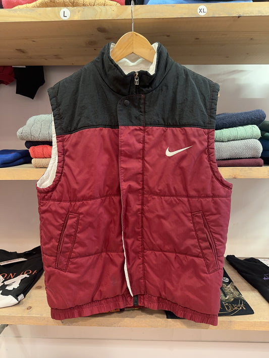 Vintage 1990's Nike Puffer Vest - L