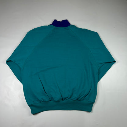 XL - 1990's Puma Athletics Vintage Quarter-Zip Sweatshirt