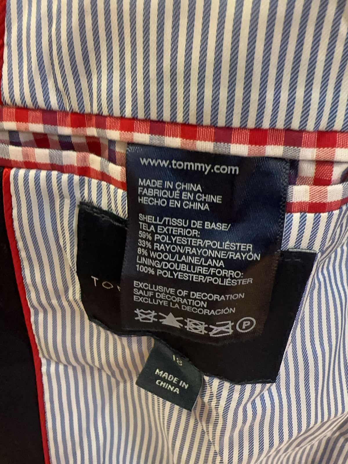 18 - Tommy Hilfiger Blazer