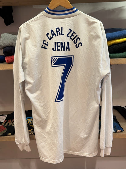1990's FC Carl Zeiss Jena Adidas Away Football Shirt 7 - XL