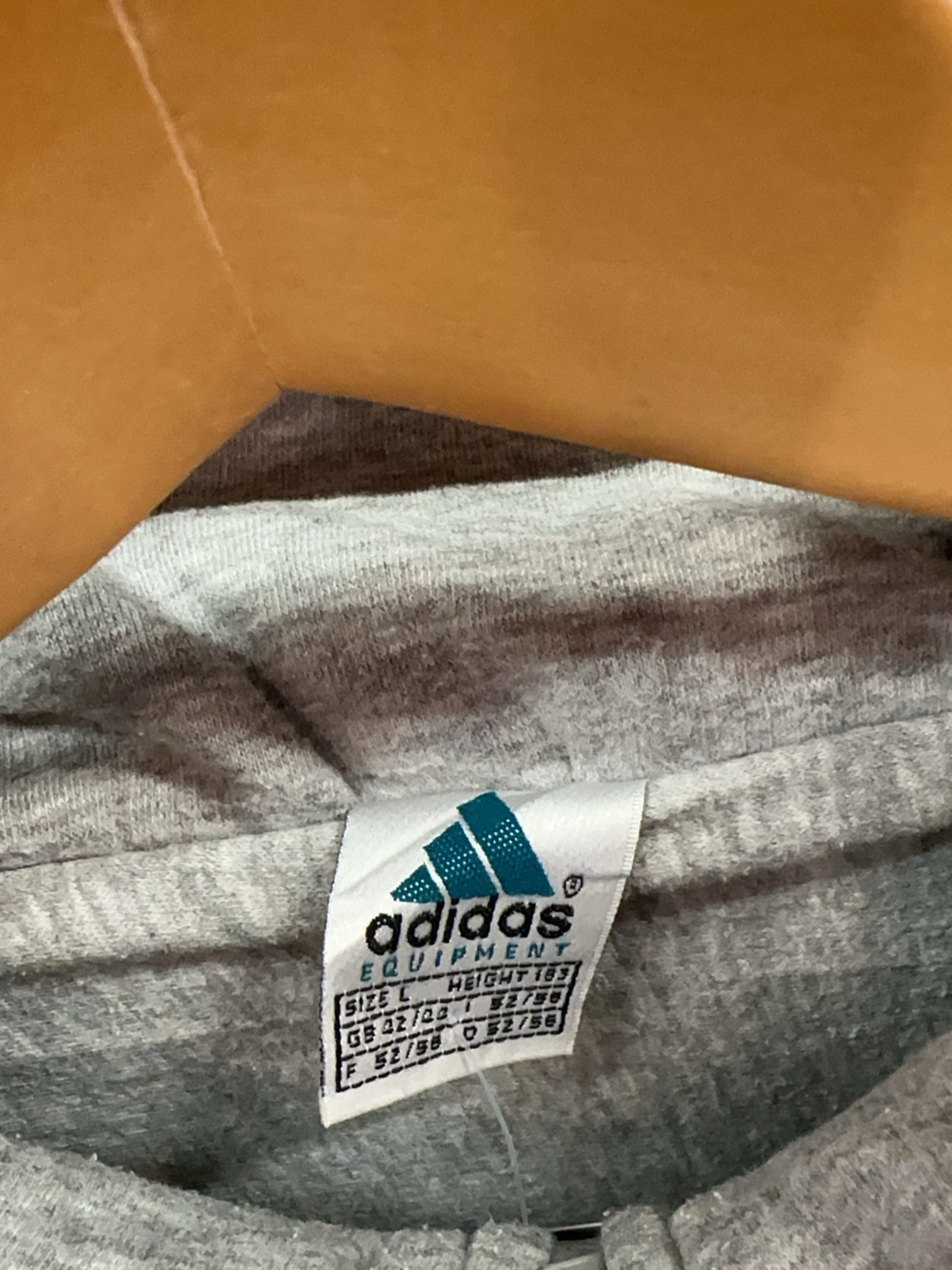L - Vintage 1990's Adidas Equipment Quarterzip