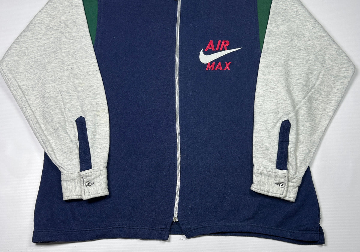 L - Nike Air Max 1990's Colorblock Zip-Up Track Jacket