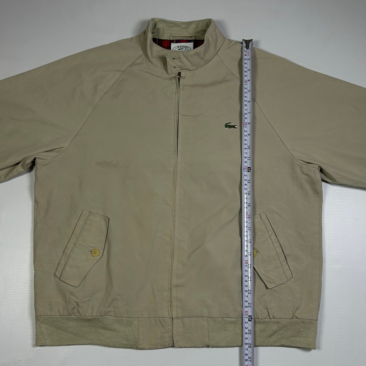 L - Vintage 1990's Lacoste Izod Harrington Jacket